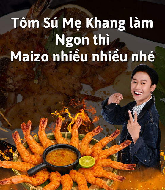 khang food Tôm Sú 1 nắng Cà Mau